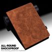 Xiaomi Redmi Pad Pro 12.1 Leather Case - Peacock Embossed Brown - 5