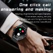 HT8 1.46" Round Screen Bluetooth Smart Watch, Health Monitor, 100+ Sports, Alipay, Grey - 5