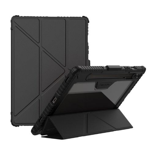 Samsung Galaxy Tab S10 FE NILLKIN Bumper Pro Leather Case Black - 1