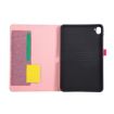 Xiaomi Redmi K Pad Rose Red Fabric Texture Flip Leather Tablet Case - 4