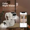 ESCAM PT212 4MP Dual Lens Robot Dog WiFi Camera, UK Plug, Cloud Storage - 6
