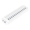 ORICO CT2U3-13AB 13-Port USB 3.0 HUB with Switches, UK Plug, White - 1