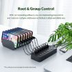 ORICO CT2U3-13AB 13-Port USB 3.0 HUB with Switches, US Plug, Black - 9