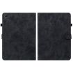 Samsung Galaxy Tab 9 Tiger Pattern Flip Leather Case - Black - 2