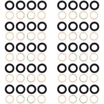 Samsung Galaxy M53 SM-M536B Back Camera Lens 10-Pack Replacement - 1