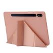 Samsung Galaxy Tab S10+/S9+ Rose Gold Silicone Leather Case - 5
