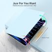 iPad Pro 13 2024 Case - 360 Rotation, Detachable, Clear Acrylic, Ice Blue - 2