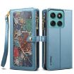 Moto G56 5G ESEBLE Star Series Blue RFID Leather Wallet Case - 1