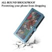 Moto G56 5G ESEBLE Star Series Blue RFID Leather Wallet Case - 4