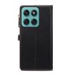 Motorola Edge 60 ESEBLE Star Series Lanyard Wallet RFID Leather Case Black - 3