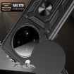 Infinix Zero 40 5G Phone Case - Black Sliding Camera Cover TPU+PC - 5
