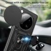 Infinix Zero 40 5G Phone Case - Black Sliding Camera Cover TPU+PC - 6