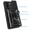 Infinix Hot 50 4G Phone Case Silver - Sliding Camera Cover TPU+PC Design - 3