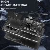Infinix Hot 50 Pro 4G Phone Case - Black Sliding Camera Cover TPU+PC - 4