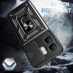 Infinix Smart 9/Hot 50i Blue TPU+PC Phone Case with Sliding Camera Cover - 5