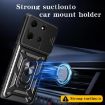 Infinix Note 30 5G Green Phone Case with Sliding Camera Cover TPU+PC - 5