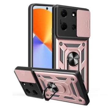 Infinix Note 30 5G Phone Case with Sliding Camera Cover - Rose Gold - 1