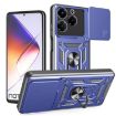 Infinix Note 40X 5G Phone Case - Blue Sliding Camera Cover TPU+PC - 1