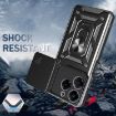 Infinix Note 40X 5G Phone Case - Blue Sliding Camera Cover TPU+PC - 4
