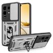Infinix Note 50s Silver TPU+PC Phone Case with Sliding Camera Cover - 1