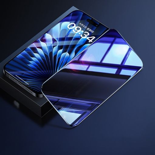 iPhone 15 Benks King Kong Anti-peeping Tempered Glass Screen Protector - 1