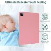 iPad Pro 13 2024 Pink Oil Spray Skin-friendly TPU Tablet Case - 6