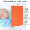 Samsung Galaxy Tab A 8.0 2019 T290 Orange TPU Tablet Case Skin-friendly - 5