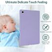 Samsung Galaxy Tab A 8.0 2019 T290 Purple TPU Tablet Case Skin-friendly - 5