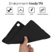 Samsung Galaxy Tab A7 2020 T500 Black Oil Spray TPU Tablet Case - 4