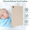 Samsung Galaxy Tab A8 X200 Milk White TPU Case - Oil Spray Skin-friendly - 5