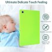 Samsung Galaxy Tab A8 X200 TPU Case - Fluorescent Green, Oil Spray Skin-friendly - 5