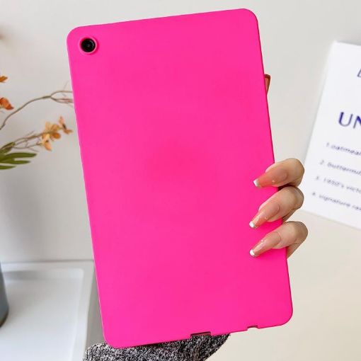 Samsung Galaxy Tab A9+ 2023 TPU Case Rose Red - Oil Spray Skin-friendly - 1