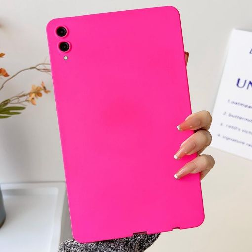 Samsung Galaxy Tab S9+/S9 FE+/S10+ Rose Red TPU Tablet Case - 1