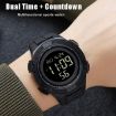 SKMEI 2078 Men's 50M Waterproof Sports Digital Watch - Black - 6