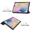 Samsung Galaxy Tab S7 T870 Dark Green Leather Case with Holder & Sleep Function - 5