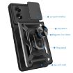 OPPO A38 4G Gold Phone Case with Sliding Camera Cover TPU Hybrid PC - 3