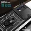 OPPO Reno5 4G/5G Mint Green TPU Hybrid PC Case with Sliding Camera Cover - 6