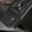 OPPO Reno5 4G/5G Silver TPU Hybrid PC Case with Sliding Camera Cover - 7