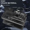 OPPO A3 Pro/A80 5G Gold Sliding Camera Cover TPU Hybrid PC Case - 3