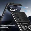 OPPO A3 Pro/A80 5G Gold Sliding Camera Cover TPU Hybrid PC Case - 7