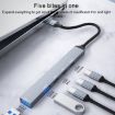 ADS-809 PD 100W 5-in-1 USB-C Docking Station - Multifunctional Hub - 5