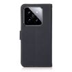 Xiaomi 14 Ultra KHAZNEH Blue RFID Leather Phone Case - 3