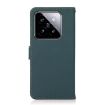 Xiaomi 14 Ultra KHAZNEH Green RFID Leather Phone Case - 3
