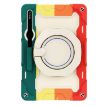Samsung Galaxy Tab S9+ Armor Case with Rotating Ring - Colorful Red - 2