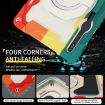 Samsung Galaxy Tab S9+ Armor Case with Rotating Ring - Colorful Red - 7
