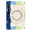 Samsung Galaxy Tab S9+ Armor Case with Rotating Ring Holder - Blue - 2