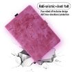 Samsung Galaxy Tab S9+/S8+/S7+ Sakura Cat Leather Case Rose Red - 6