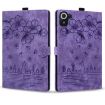 Xiaomi Redmi K Pad Purple Cartoon Sakura Cat Leather Tablet Case - 2