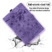 Xiaomi Redmi K Pad Purple Cartoon Sakura Cat Leather Tablet Case - 7