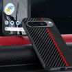 Google Pixel 10/10 Pro Ultra-thin Carbon Fiber Texture Phone Case (Black Blue) - 2